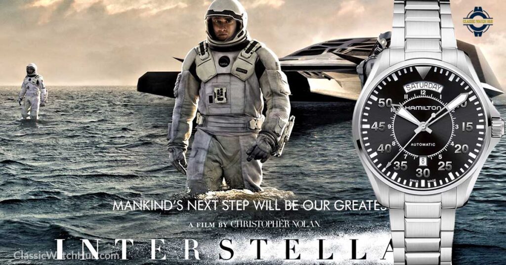 Watches in Moves : Hamilton Khaki Pilot Day Date - "Interstellar" (2014) | The Classic Watch Hub