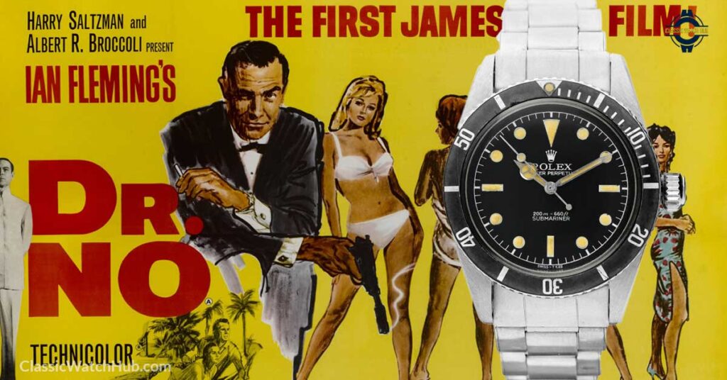 Watches in Moves : Rolex Submariner Ref. 6538 - "Dr. No" (1962) | The Classic Watch Hub